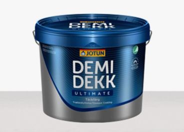Jotun Demidekk Ultimate Täckfärg MIX Mischfarbe Optimal (unsere beste Holzschutzfarbe)