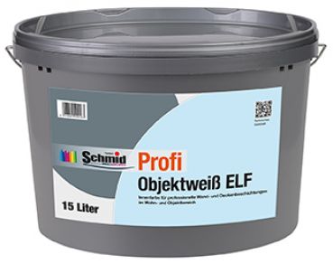 Schmid Profi Objekt Weiß Farbe ELF weiß 15 Liter